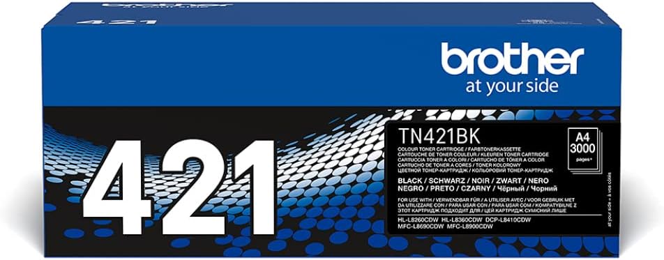 Brother TN-423 Toner Set CMYK – Original 4er Pack (Schwarz, Cyan, Magenta, Gelb)