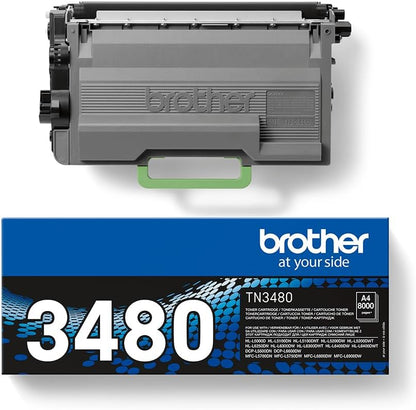 Brother TN-3480 Toner Schwarz – Original Tonerkassette - NEU