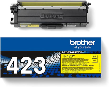 Brother TN-423 Toner Set CMYK – Original 4er Pack (Schwarz, Cyan, Magenta, Gelb)