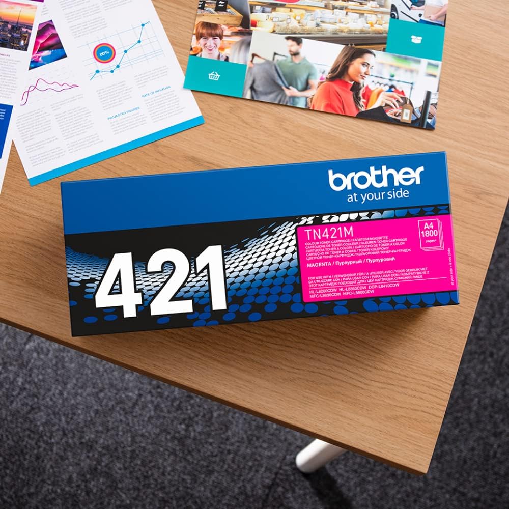Brother TN-423 Toner Set CMYK – Original 4er Pack (Schwarz, Cyan, Magenta, Gelb)