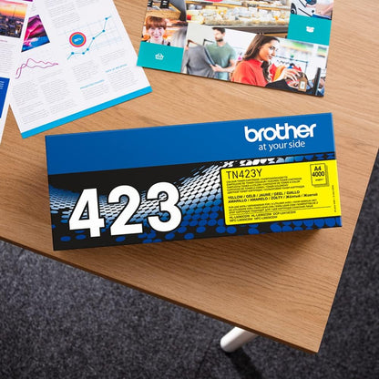 Brother TN-423 Toner Set CMYK – Original 4er Pack (Schwarz, Cyan, Magenta, Gelb)
