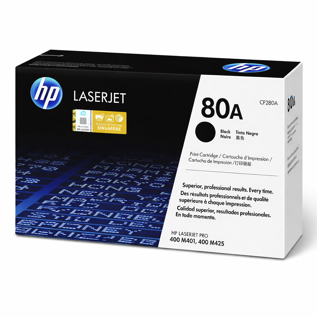HP 80A Toner (CF280A) – Original LaserJet Schwarz